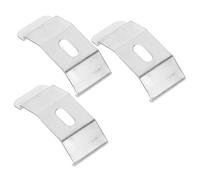 Happyyami Soportes De Instalación para Cortinas 3 Piezas Soporte De Fijación De Metal para Lamas Cortinas Verticales Clips De Cenefa para Persianas Resistentes Y Fáciles De Montar