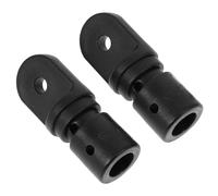 Happyyami Tapa de Extremo de Ojo para Toldos Bimini 2 Unidades en Nailon Duradero 2.36X0.98X0.59 Pulgadas para Barcos de Recreo y Autocaravanas