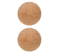 Happyyami Tapones de Bola de Madera Sellado Hermético para Botellas de, Pack de 2 Piezas y Diseño Elegante para de Cocina y Cenas Familiares