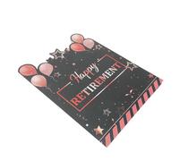 Happyyami Tarjeta de Despedida Gigante para Jubilación Tarjeta Extra Grande de Decoración Elegante para Hombres y Mujeres para con Mensajes Significativos