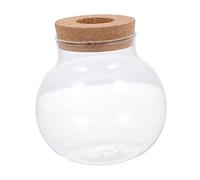 Happyyami Terrario De Cristal Exquisito para Peceras Ecológicas Adecuado para Decorar Oficinas y Hogares.
