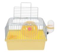 Happyyami Transportín Portátil para Hamsters y Chinchillas con Amplio Espacio y Asa De Mano para Viajes y Al Aire Incluye Soporte para Botella De Agua
