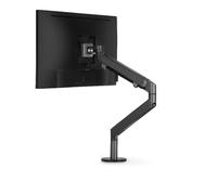 HAPRSLIKG Soporte de escritorio for monitor 17 a 32 pulgadas, aluminio, con altura ajustable y un solo brazo resorte gas, OZ-1(Black)