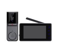 HAPRSLIKG Videoportero M16A, Pantalla IPS de 4,3 Pulgadas, resolución HD 1080p.