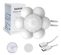 HAPUP Fuente Gatos Sensor Movimiento para Gatos y Perro DC 5V 1A Mini PIR Interruptor de Sensor de Movimiento con USB Universal para Bebedero Gatos Fuente Agua Gatos Blanco