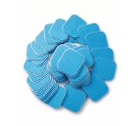 HAPZUR 30 Almohadillas Gel EMS Hidrogel (4x4) para Repuesto EM 59 Autoadhesivas, Hipoalergénicas y Conductoras para Sesiones Efectivas.