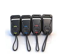 HAPZUR Adaptadores Cierre Rápido para Correa de Cámara | Set 4 Piezas (Rojo, Negro, Azul, Amarillo) Compatible Peak Design, Anclajes Robustos para DSLR/DLSM, cambio seguro de correas y empuñaduras.