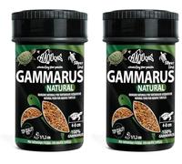 Haquoss Gammarus alimento Natural de gamberetti secas para Tortugas acquatiche, 100 ml/11 gr (Paquete de 2)