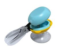 HARAC Tijeras adaptativas montadas en mesa, tijeras seguras para niños, personas mayores, necesidades especiales y manos lesionadas, mango ambidiestro con resorte, hoja antiadherente, fabricadas en