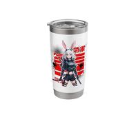 Harajuku Anime Cyberpunk Bunny Girl Vaso térmico de acero inoxidable de doble pared