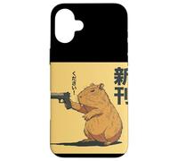 Harajuku Capybara Manga Mania & Tokyo Style Gráfico japonés Carcasa para iPhone 16 Plus