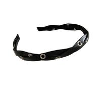 Harajuku - Diademas de cuero trenzado para lavar la cara, diadema de yoga suave para mujeres y niñas, accesorios de maquillaje, diadema para lavar la cara, diadema punk, diademas para lavar la cara