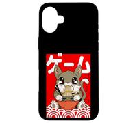 Harajuku Japanese Aesthetic, Kawaii Ramen Noodles Gaming Cat Carcasa para iPhone 16 Plus