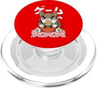 Harajuku Japanese Aesthetic, Kawaii Ramen Noodles Gaming Cat PopSockets PopGrip para MagSafe