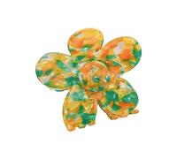 Harajuku - Pinza para el pelo de niña con forma de flor dulce y delicada, pasadores para el pelo para adolescentes, decoración de coleta y pinza para el pelo para niñas, bonita pinza para el pelo para