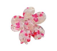 Harajuku - Pinza para el pelo de niña con forma de flor dulce y delicada, pasadores para el pelo para adolescentes, decoración de coleta y pinza para el pelo para niñas, bonita pinza para el pelo para