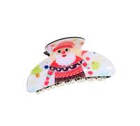 Harajuku - Pinza para el pelo para niña, delicada, temática navideña, para adolescentes, decoración de cola de caballo