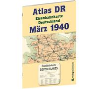 Harald Rockstuh ATLAS DR März 1940 - Eisenbahnkarte Deutschland: G (Tapa blanda)