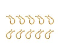 harayaa 10 Piezas de Clips de Resorte para Pinzas de Freno de Acero Inoxidable, Accesorios para Bicicletas, Retenedor Seguro, Reemplazo Directo, Apto para, Oro
