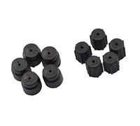 harayaa 10 Piezas Tapas de Válvula de Aire Acondicionado Kit de Tapones Núcleo Accesorios de Material Resistente Adecuado para Autos Actividades de Ta, 10