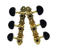 harayaa 2 Piezas de Piezas de Llave de Afinación de Guitarra, de Calidad, para Bricolaje, Color Dorado.