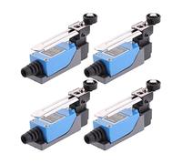 harayaa 4Pack ME 8108 Final de Carrera Autoajustable con Palanca de Rodillo Ajustable IP 64 AC