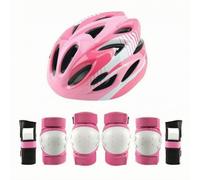 harayaa 7 Piezas Casco Bicicleta para Niños | Table, Kit Casco y Rodilleras, Confiable, Procción para Patineta, Depors Al Libre, Principians, S
