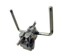 harayaa Abrazadera para Rack de Batería, Abrazadera para Soporte de Platillos, Clip de Montaje de Tubo, Tornillos, Varilla Ajustable en Forma de L Doble, Abra, Style B