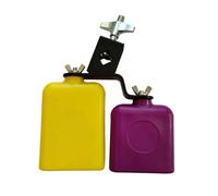 harayaa Accesorios de Tambor de Campana de Dos Colores, Tonos Altos Y Bajos, Generador de Ruido para Enseñanza Escolar