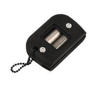 harayaa Afilador de Patines Portátil con Diseño de Doble Barra Ajustable Afilador Manual Accesorio de Patines Piedra para Afilar Adecuado para Patines de