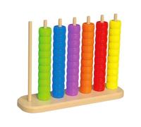 harayaa Apilador de Anillos para Materiales Didácticos Interactivos de Matemáticas para Preescolar