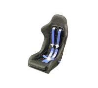 harayaa Asiento Deportivo Miniatura Modelo de Asiento Tipo Cubo para Coches de Carreras con Diseño Realista en Resina Accesorio de Taller Adecuado para, Estilo a