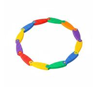 harayaa Balance Training Board Set de Piedras de Equilibrio Infantiles Puente Modular Circuito Sensorial y de Coordinación Plástico PP y PE Antideslizante Adecuado para Guarderías Juegos en Motora