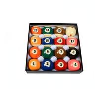 harayaa Billiard Balls Pack Bolas de Billar Americano Pelotas Resina Gran Resistencia Acabado Equilibrado Precisión Golpeo, TP-B109 - Bolas De Cristal para TV