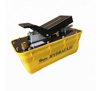 harayaa Bomba Hidráulica de Aluminio Bomba Hidráulica de Taller Pedal Mecanismo Neumático Base Estable para Constante Adecuada, Bomba Hidráulica De Plástico 2.3L