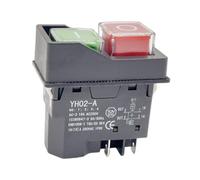 harayaa Botón de interruptor electromagnético multifunción para máquina cortadora Kld28/28A, 5 Pines