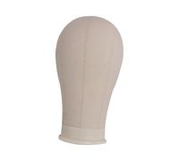 harayaa Cabeza de maniquí para exhibición de sombreros y pelucas para salón de belleza, 24inch