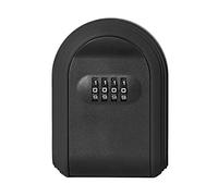 harayaa Caja para Llaves, Caja de Almacenamiento de Llaves, Organizador de Llaves, de Montaje en Pared, para Oficinas de Administración de Propiedades, Negro