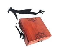 harayaa Cajón de 2 Tonos para Principiantes, Instrumento Musical Profesional, Tambor de Madera