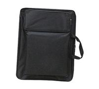 harayaa Cartera de Arte, Mochila para Artistas, Organizador de Almacenamiento, Bolsa de Arte para de Viaje, Bolsa de bocetos para Pinceles, Olla de, Negro