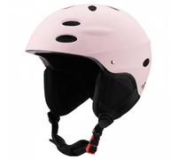 harayaa Casco Protector para Adulto para Snowboard con Carcasa Resistente Ajuste Cómodo y de Ventilación Utilizable en de Esquí y Actividades al Aire Libre, Rosa Claro, M 55-58 CM