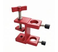 harayaa con Clip Estable Table, Sombrila Base Pesca, Ahorra Espacio, Rojo