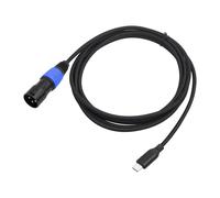 harayaa Convertidor de Cable USB C a XLR Macho para Mezcladores de Audio, 300cm
