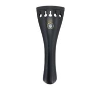 harayaa Cordal para Violín de 4/4 a 5 Cuerdas, de Madera, Resistente, Ligero, Profesional, Fácil de Instalar, Accesorio de Instrumento Musical, Negro