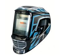 harayaa de Soldadura Casco Pantalla Visor Máscara con Oscurecimiento Automático DIN 9-12.5 4 Sensores y Respuesta Rápida Energía Solar y Batería 1200 Mah Adecuada para Herrería y Mantenimiento