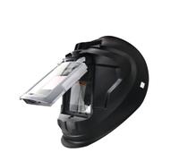 harayaa de Soldar Máscara Pantalla Casco Visor con Lente Autooscurecible Mando Externo para Sombreado y Retardo Ventana Frontal 100 Mm X 59.5 Mm Cuerpo, Estilo De Color Verdadero