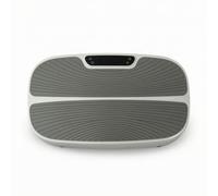 harayaa de Vibración Home Fitness Machine para Ejercicio de Bajo Impacto Placa Oscilante Equipo de Entrenamiento Máquina de Vibración Textura con Relieve, Gris
