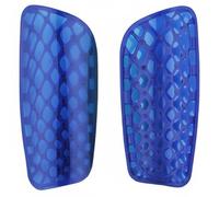 harayaa Espinillera Juvenil Fútbol Incluye Protector Pierna Diseño Cómodo Acolchado EVA Ventilación Efectiva Adecuada para Competiciones Escuelas Clubes, Azul, L