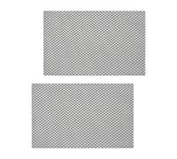 harayaa Esterilla de Pilates Antideslizante de 2 Piezas, Almohadilla de Ejercicio con Tracción para Reformer, Material de PVC Ligero, Adecuada para Gimnasio, Gris, Individual