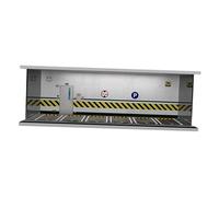 harayaa Estuche para Auto Modelo Organizador con Luz LED Caja de Colección de Autos Escala 1/64 Diorama Decorativo Y Ornamento Micro Paisaje Accesorio Protect, Style a